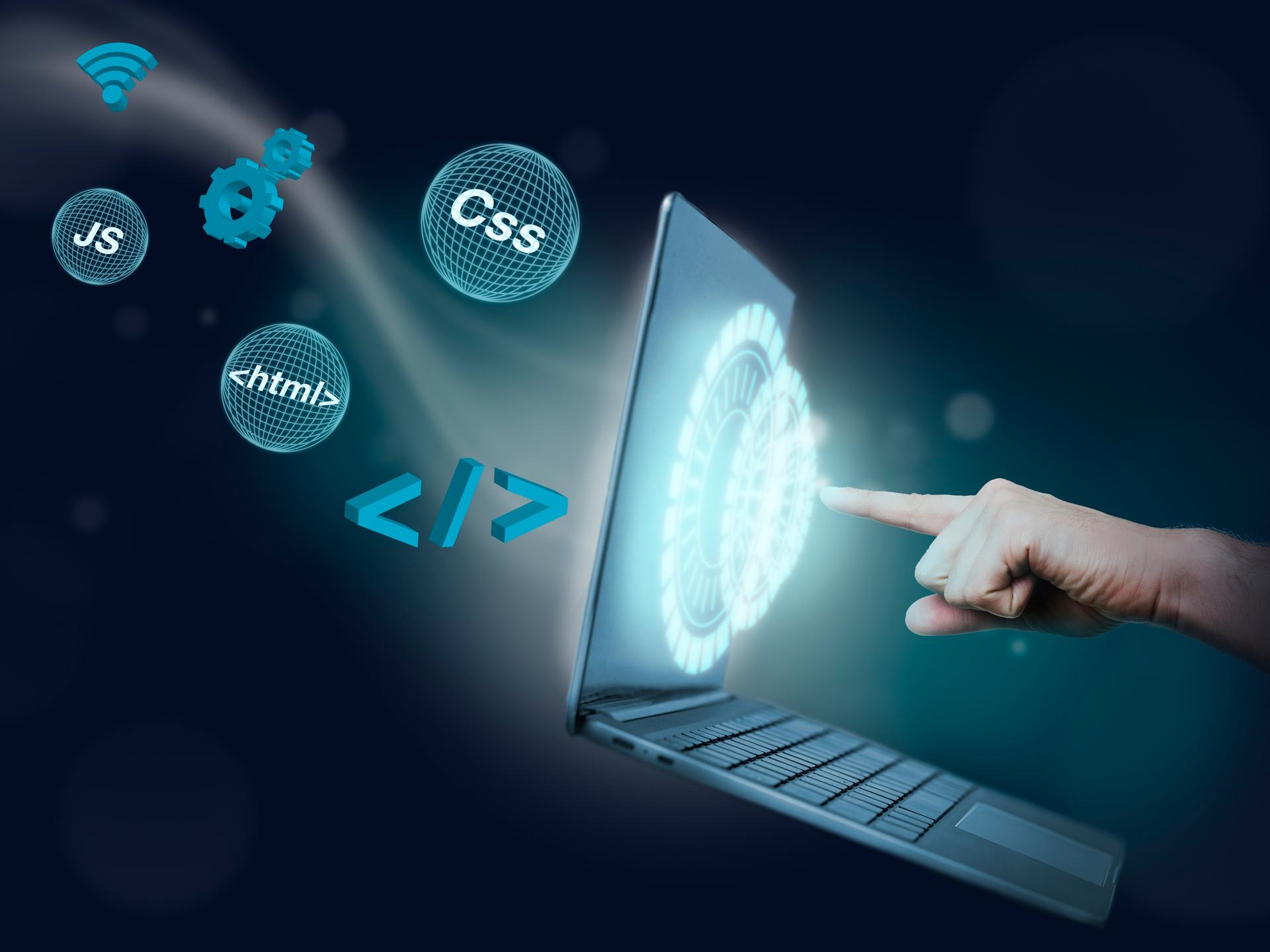 Modern web development technology stack - React, TypeScript, and cloud solutions